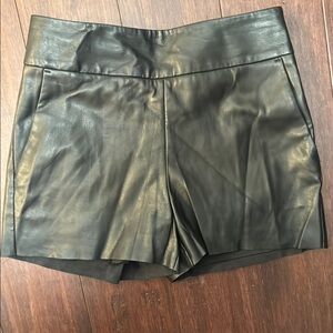 Express Black High Waist Shorts